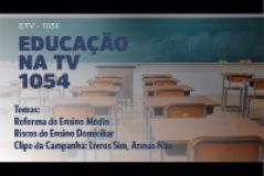 Reforma do Ensino Médio | Riscos do Ensino Domiciliar | Clipe da campanha Livros Sim, Armas Não